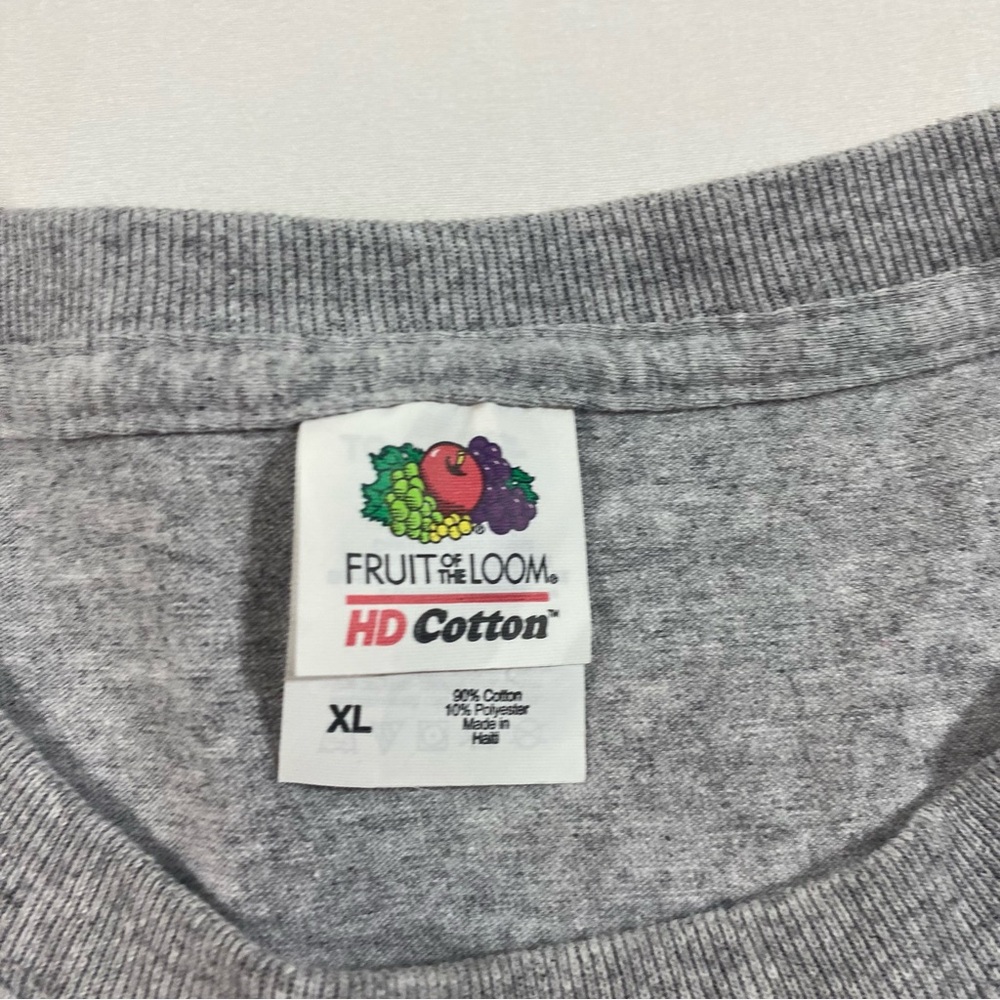 Calvin HOBBS  Starry Night T-Shirt with Colorful Logo Gray Short Sleeve XL - Picture 6 of 6